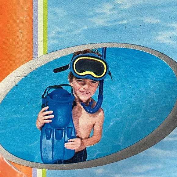 NEW Intex Children's Swim Fins M - Picture 6 of 7